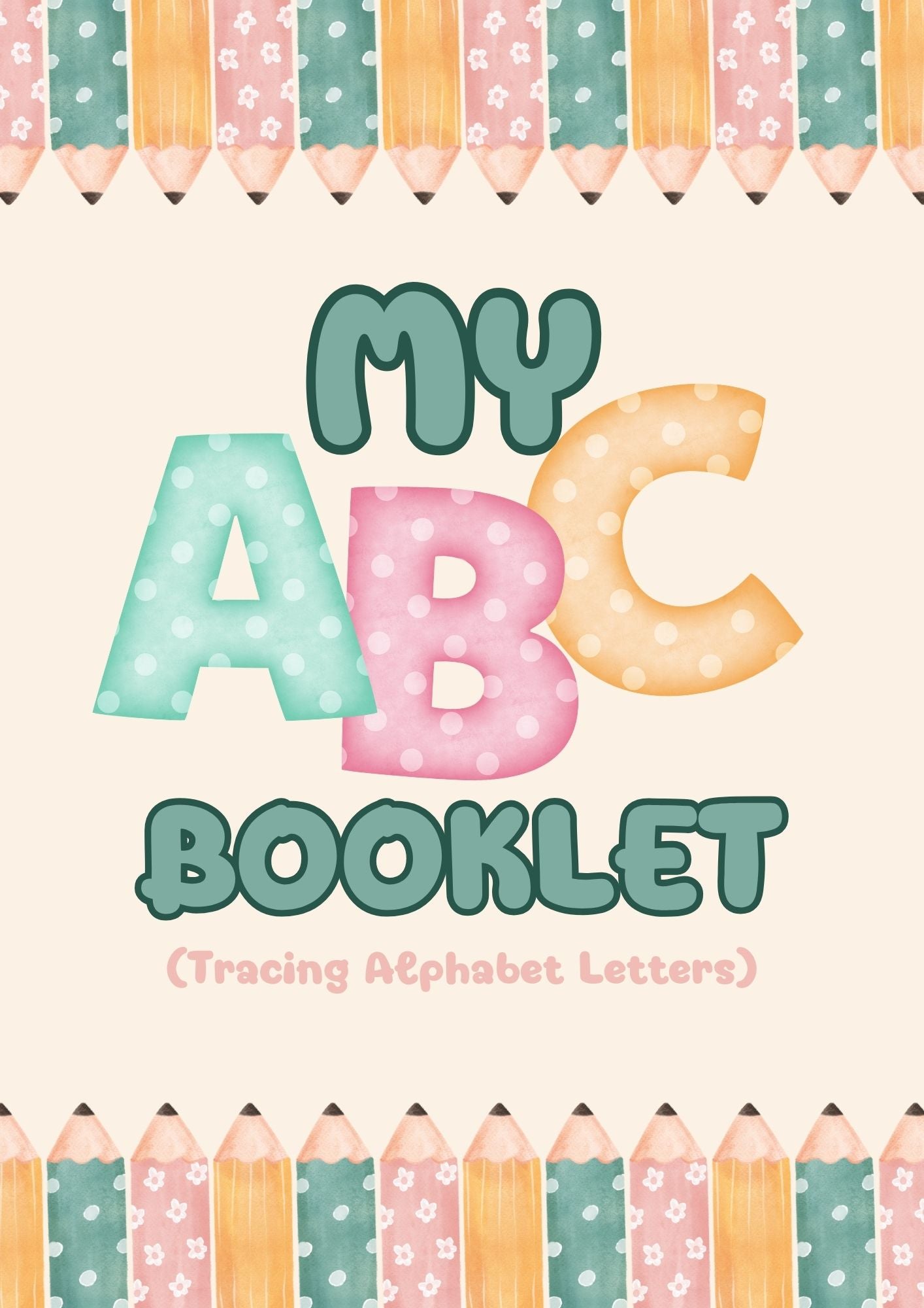 My ABC Tracing Letters Workbook