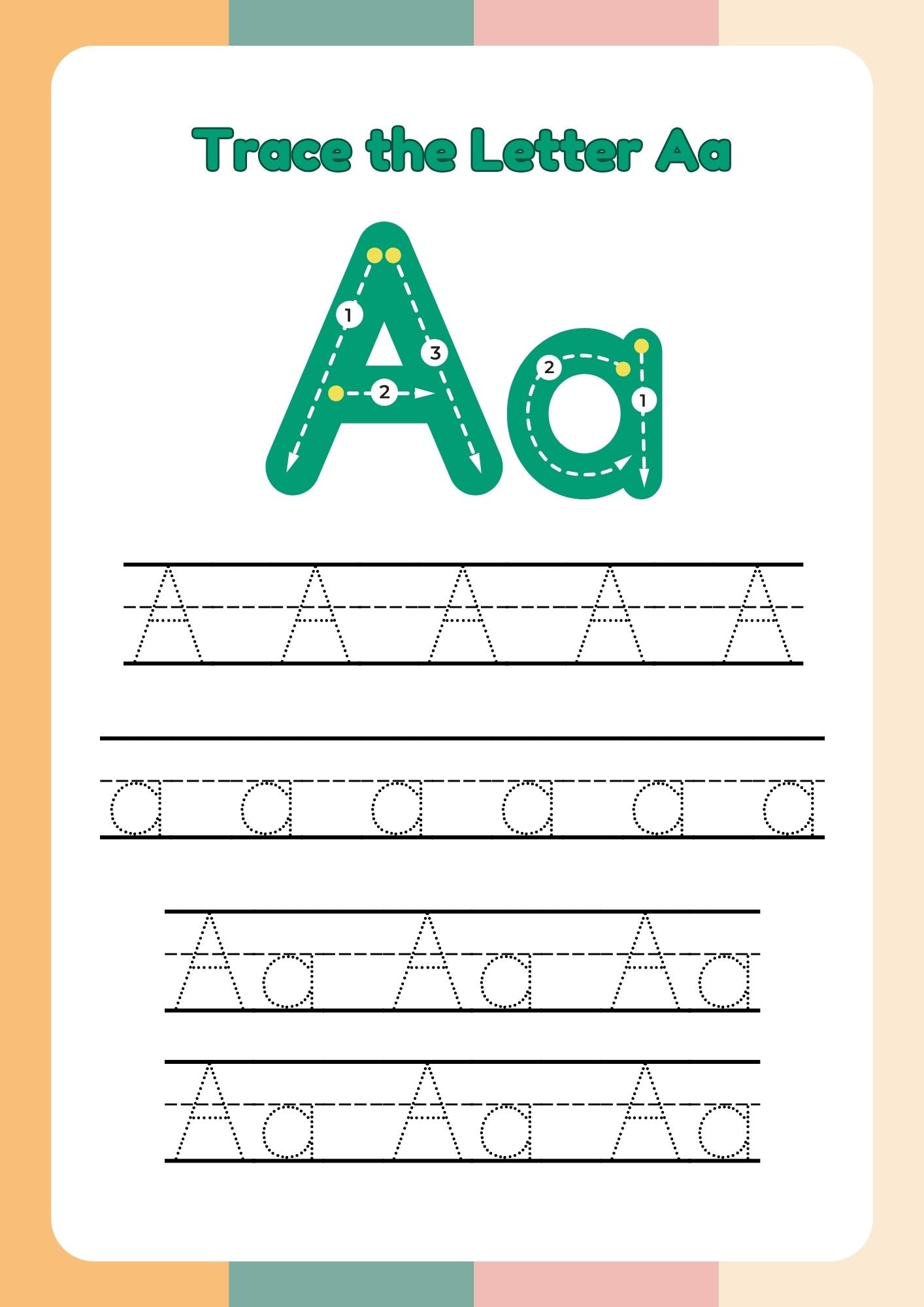 My ABC Tracing Letters Workbook